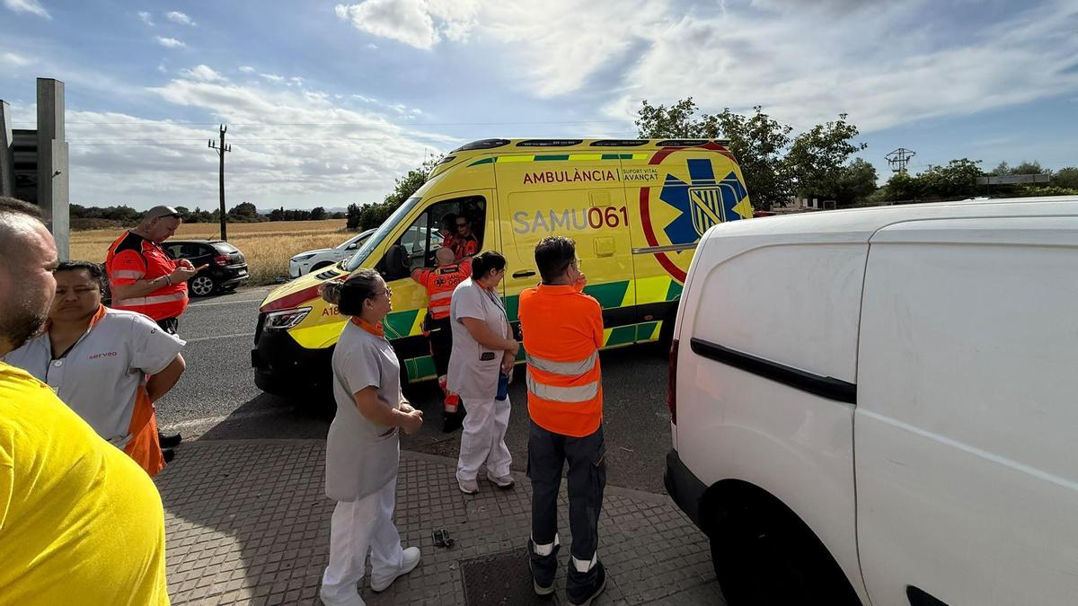 Incendio en el hospital de Manacor
