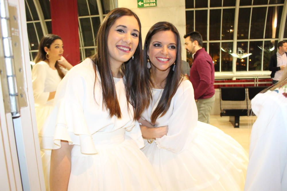 Ensayo de la exaltación de la falleras mayores de València 2019