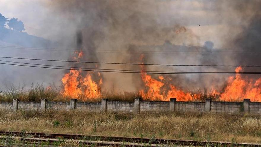 El entorno de Cáceres registra ya cinco incendios en 48 horas