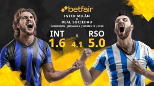 Inter de Milán vs. Real Sociedad: horario, TV, estadísticas, clasificación y pronósticos