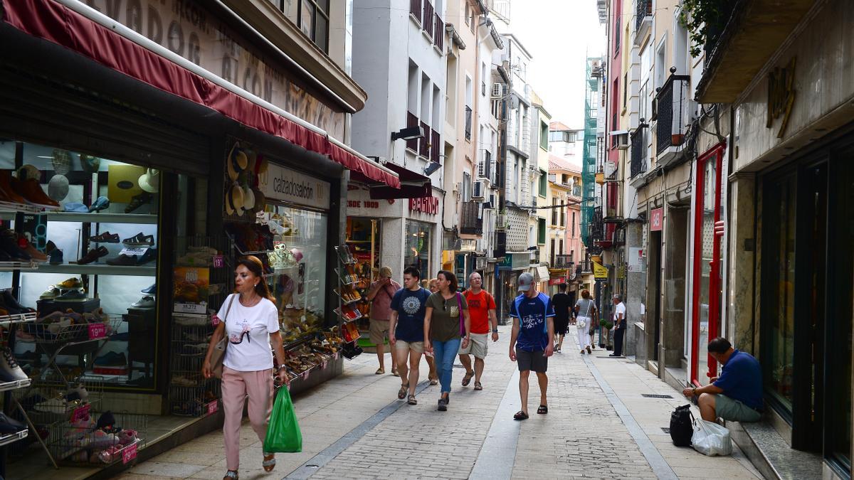 Comercios en la calle Talavera.