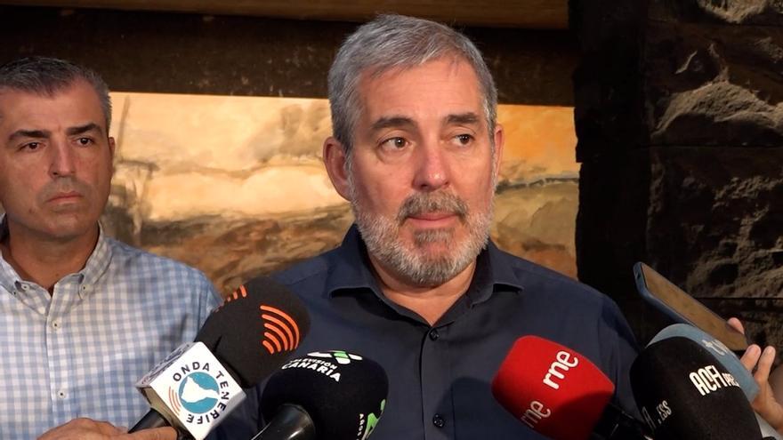 Clavijo confía en que en 15 días se sepa si hay acuerdo sobre menores