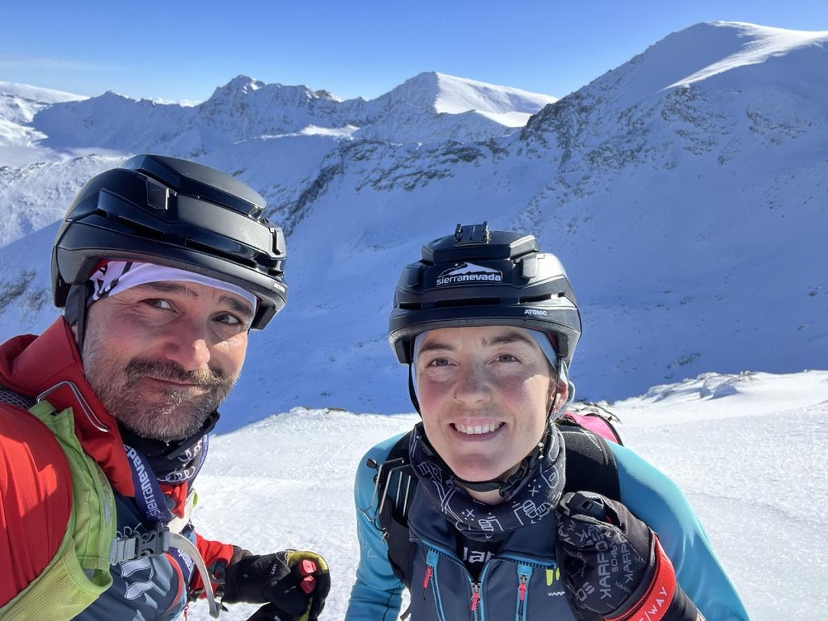 Por la izquierda, Javier Argüelles y Ana Alonso.