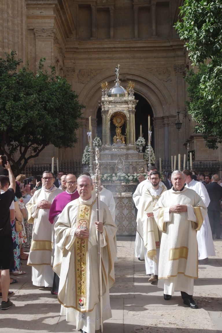 La procesión del Corpus de Málaga  2022, en imágenes