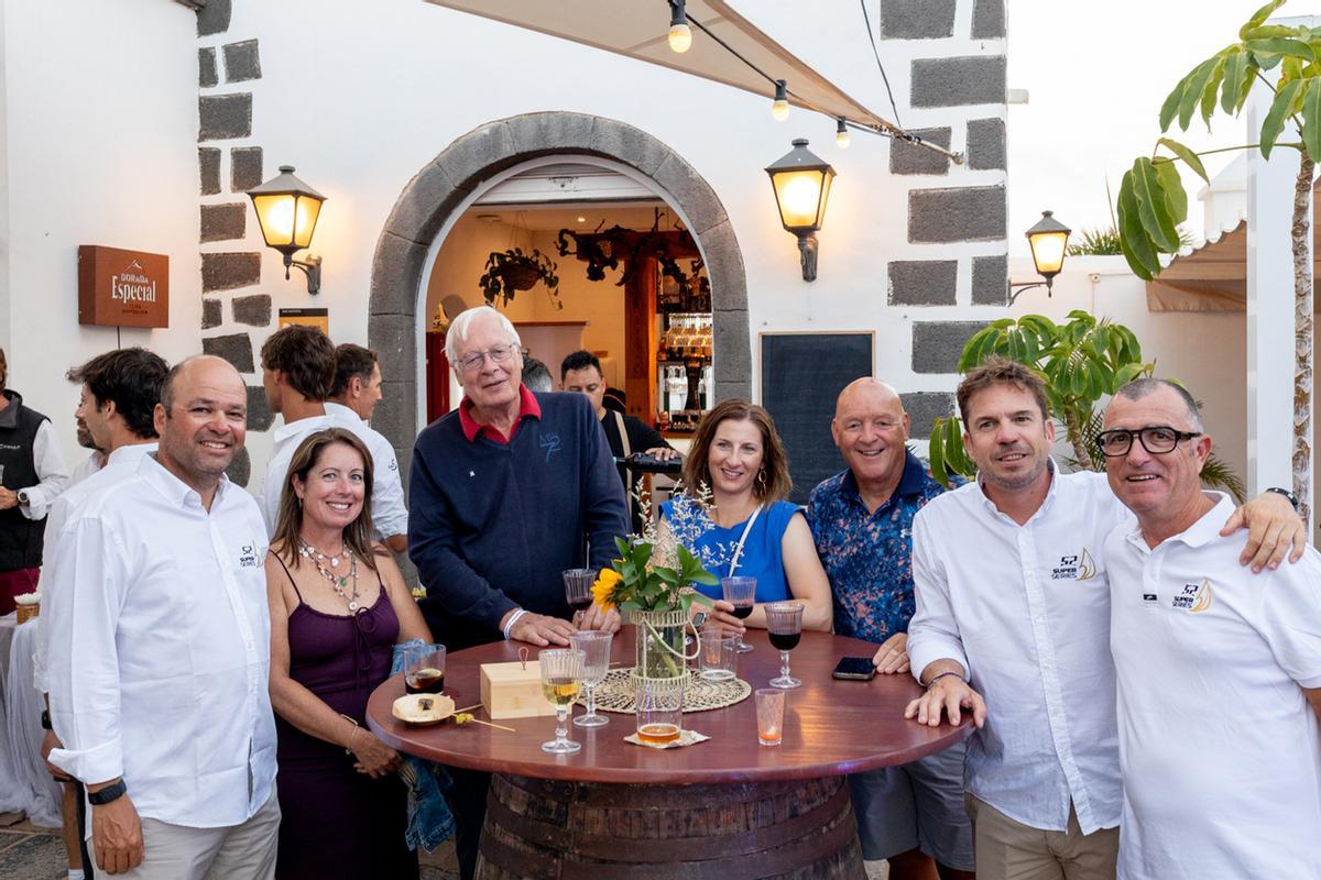 Regatistas y armadores de Marina Rubicón 52 SUPER SERIES Sailing Week disfrutan de Lanzarote