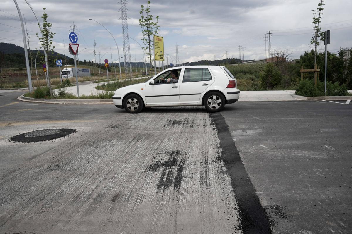 MANRESA . OBRES POLIGON PONT NOU