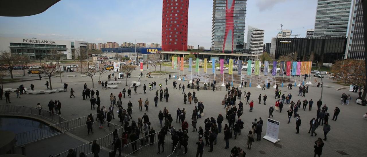 La entrada de Alimentaria.