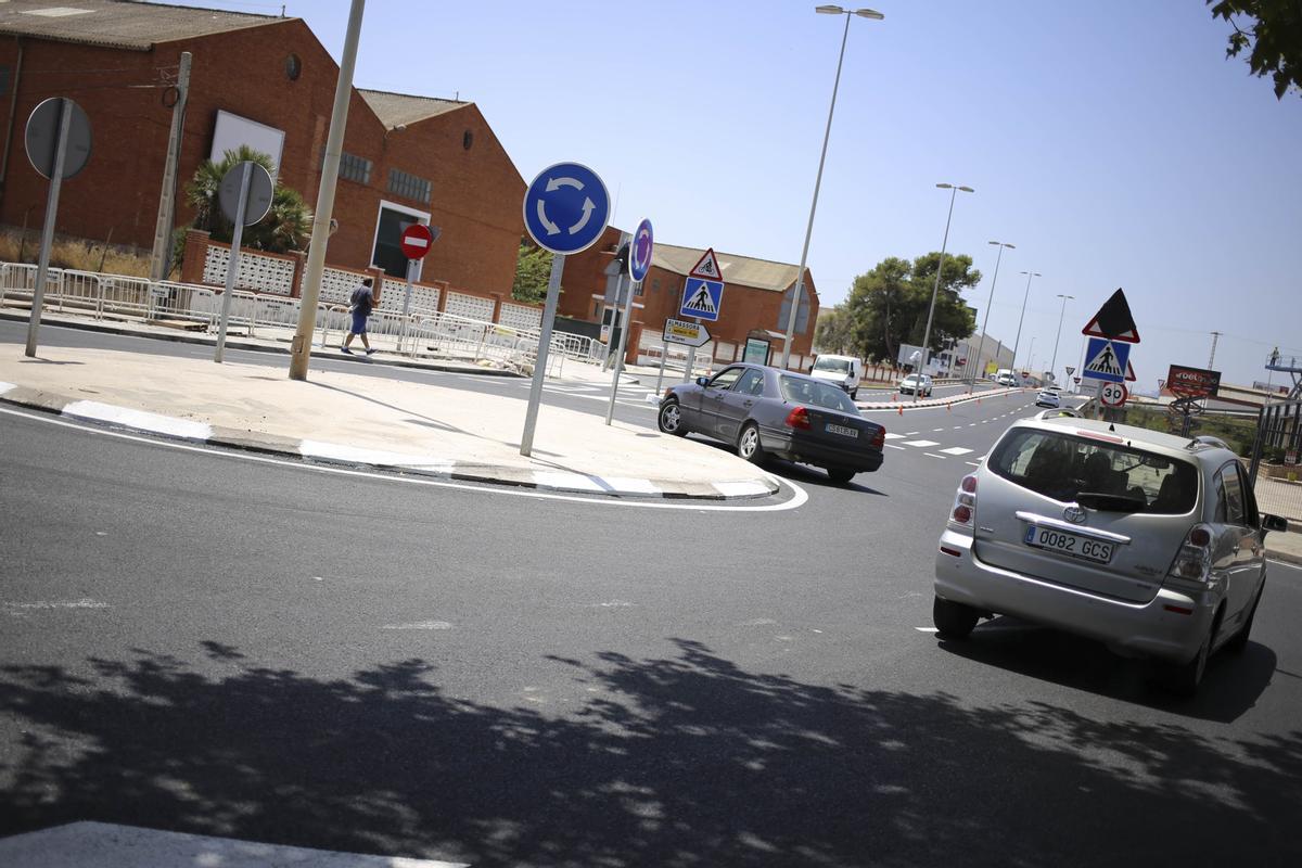 Imagen de la segunda rotonda que ha construido Becsa en Almassora.