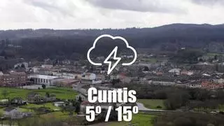 El tiempo en Cuntis: previsión meteorológica para hoy, domingo 12 de abril
