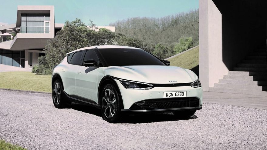 Kia EV6: Primeras imágenes oficiales del nuevo modelo 100% eléctrico de Kia