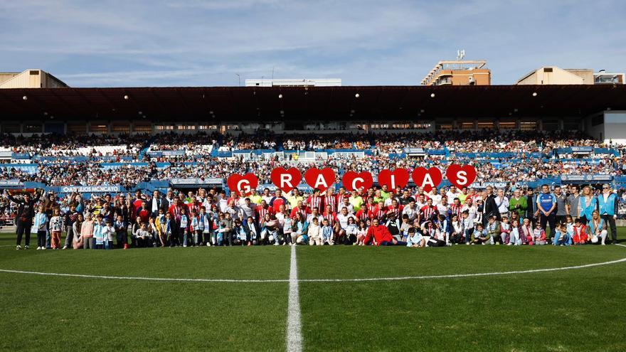 En imágenes | Zaragoza le mete un gol al cáncer infantil de la mano de Aspanoa