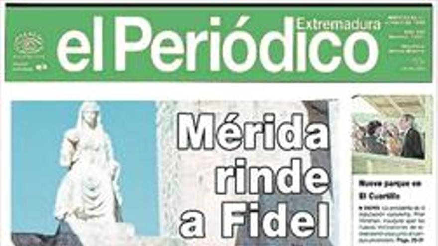 Las quince horas que Fidel pasó en Extremadura