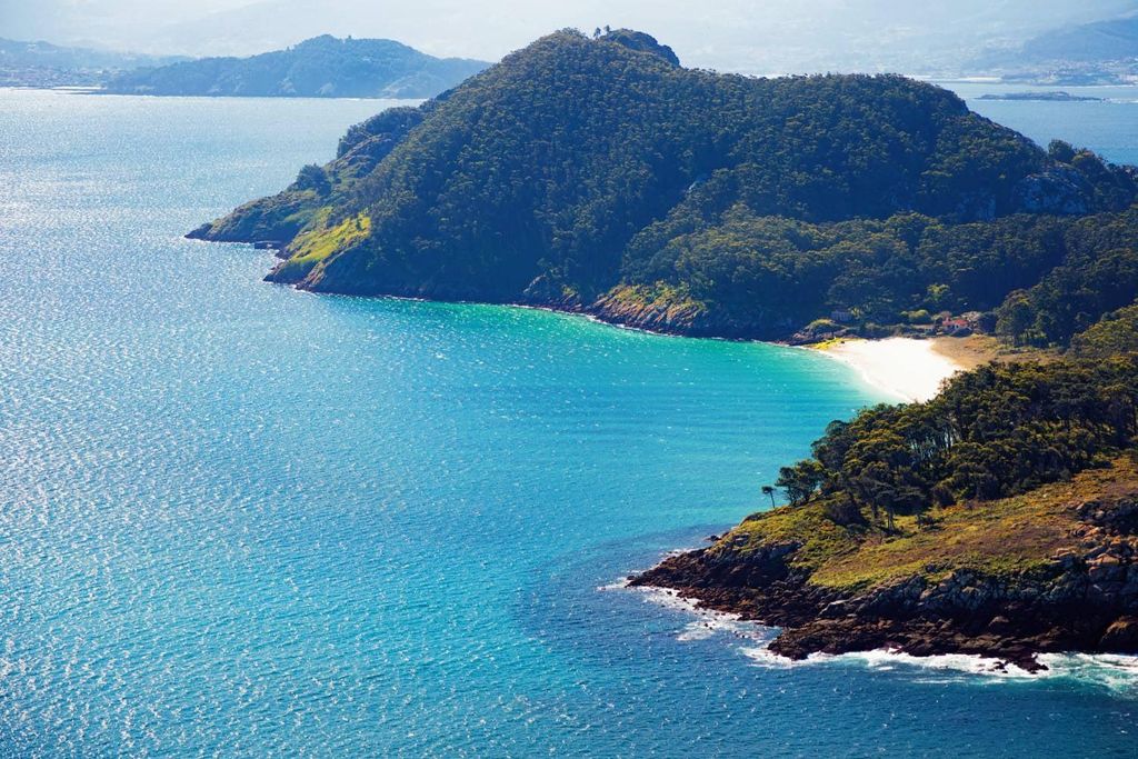 Vista de las Islas Cíes