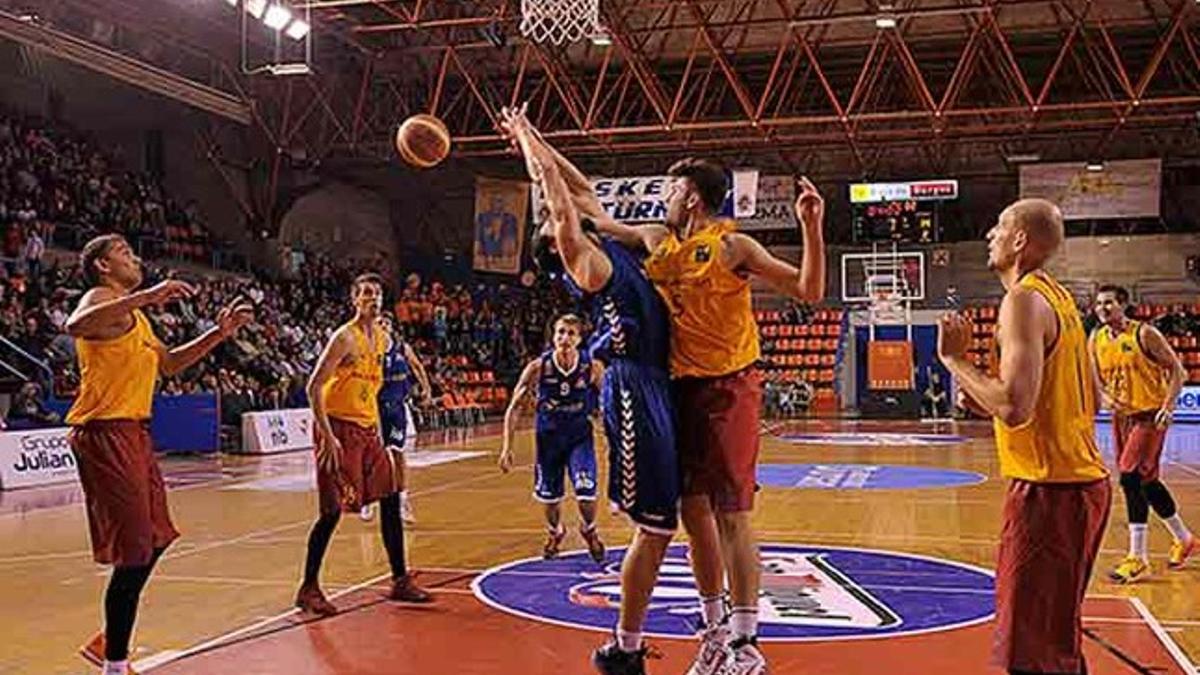 El Barça B resistió en Burgos