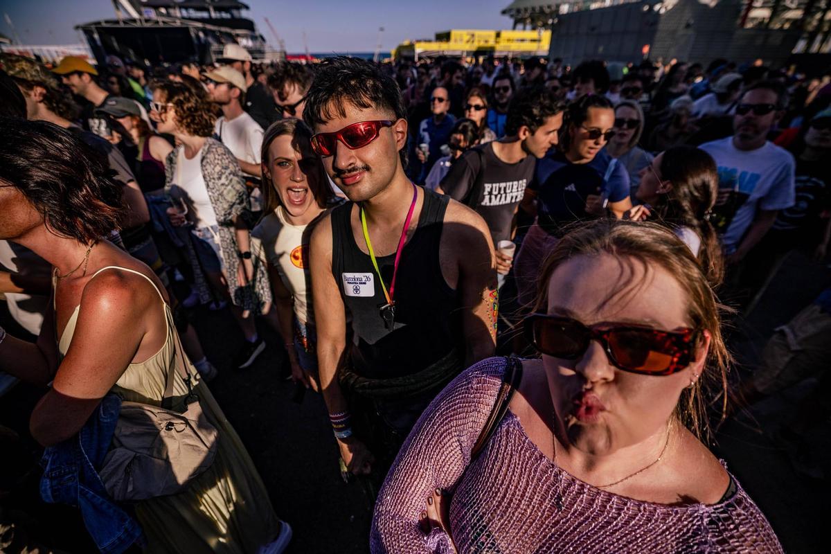 Ambiente en la jornada inaugural del Primavera Sound.