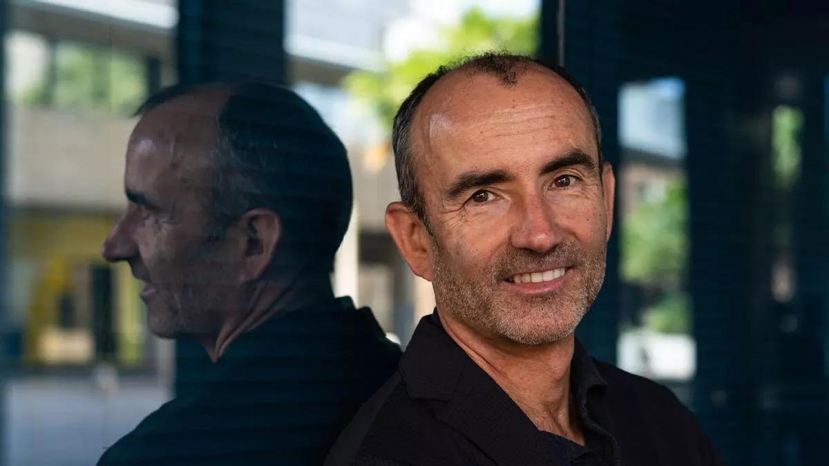 Rafael Santandreu, este miércoles, antes de la entrevista con El Periódico