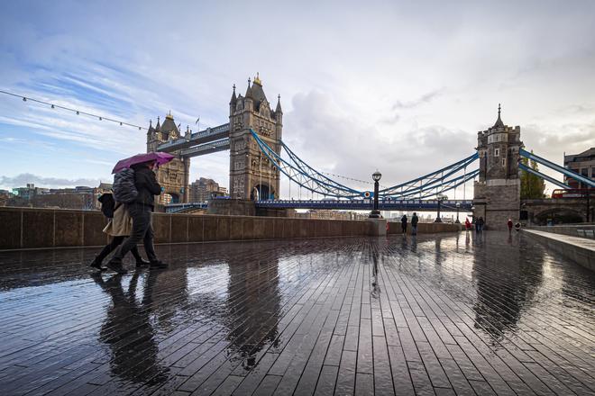 Londres paraguas