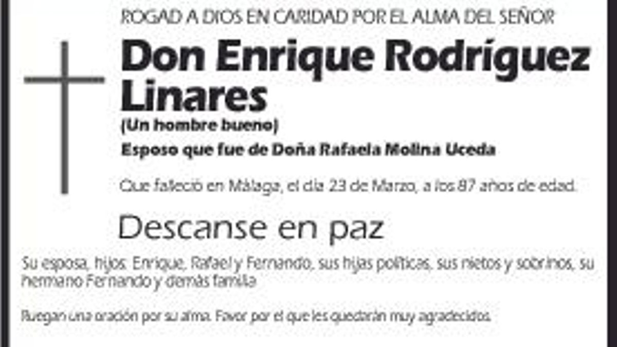 Enrique Rodríguez Linares