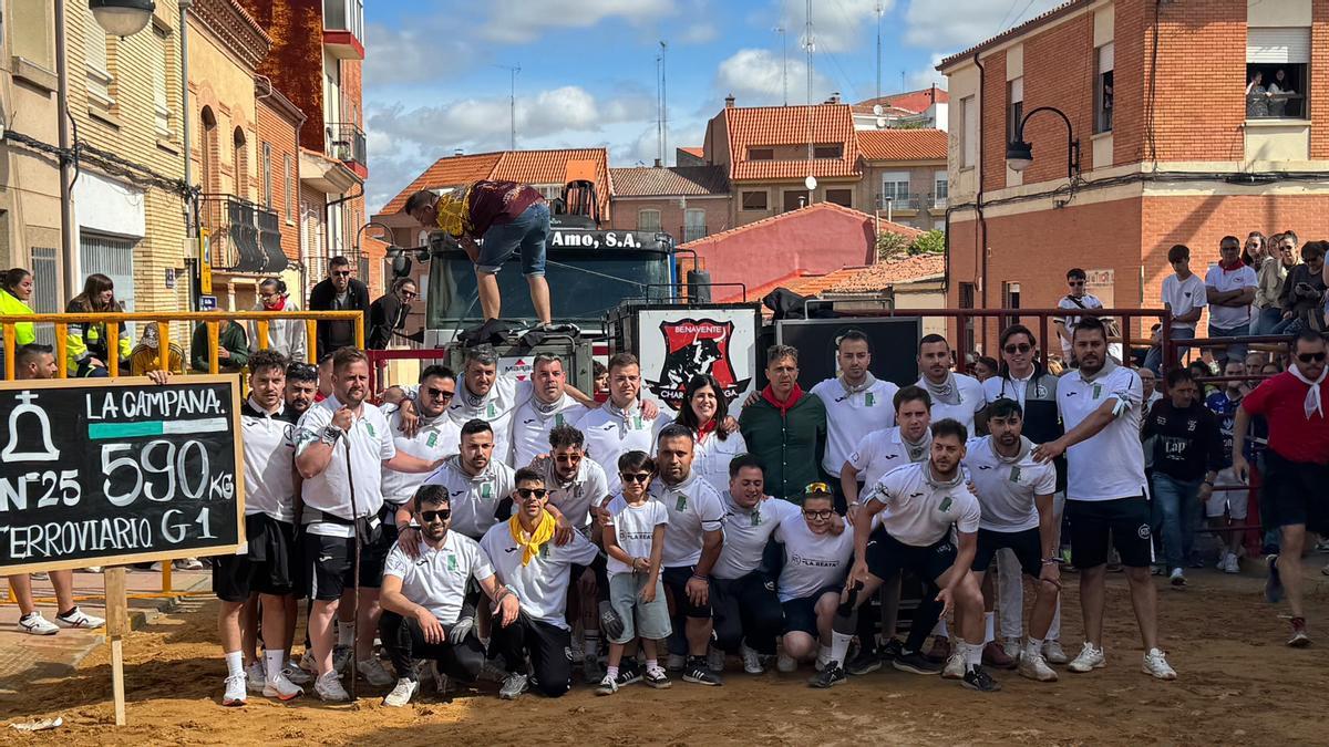 GALERÍA: El toro del cajón de La Reata, de las fiestas de Benavente, en imágenes