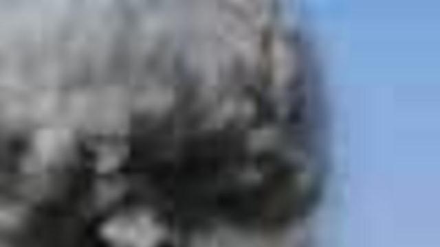 Destrucción de un arco de triunfo romano.