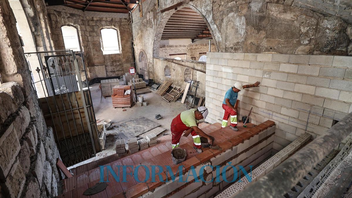 Obras en el Parque Tecnológico de Rodes.