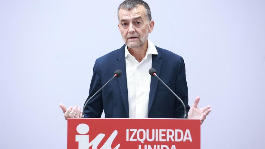 IU defiende una única candidatura de izquierdas que incluya a Podemos y ponga fin a la &quot;suma de debilidades&quot;