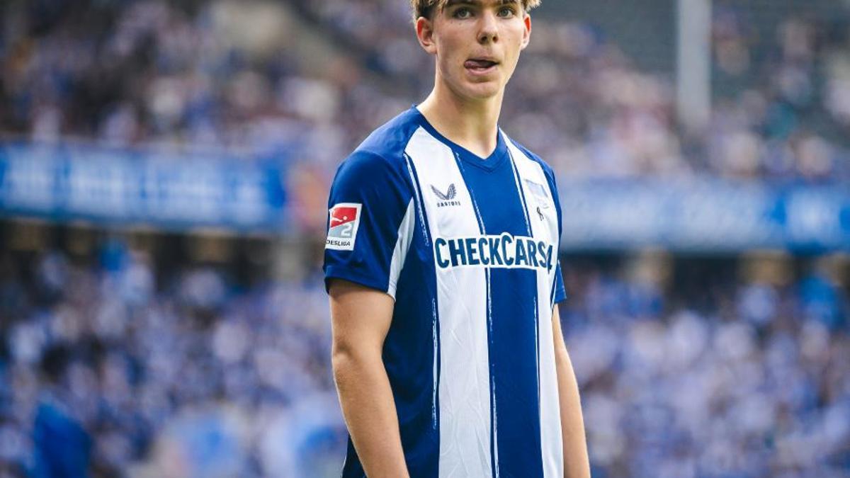 Así juega Kennet Eichhorn, centrocampista del Hertha Berlín