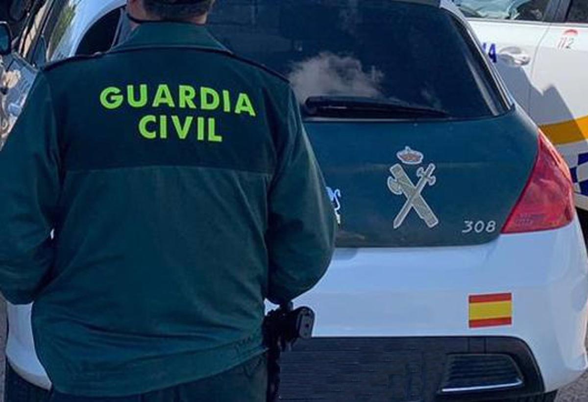 Una imagen de archivo de un agente de la Guardia Civil.