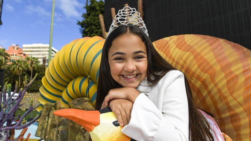 Dalía Martín Almeida, Reina infantil del Carnaval