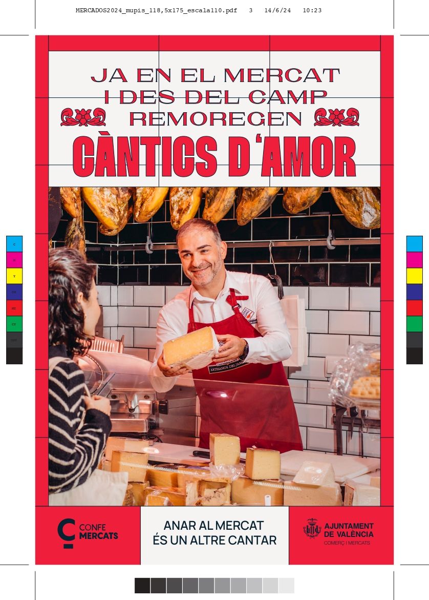 Así es la nueva campaña de los Mercados Municipales de València