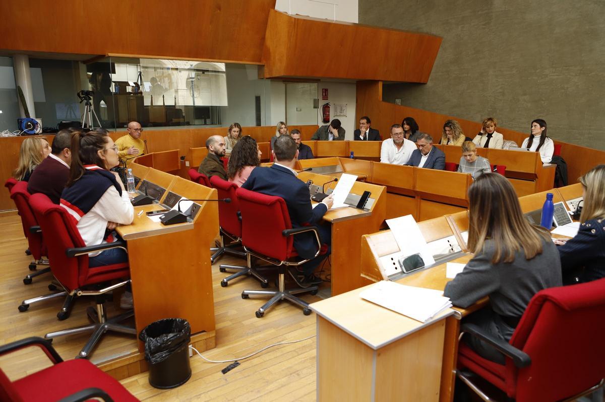 Imagen de archivo del Pleno extraordinario celebrado el 14 de enero de 2024.