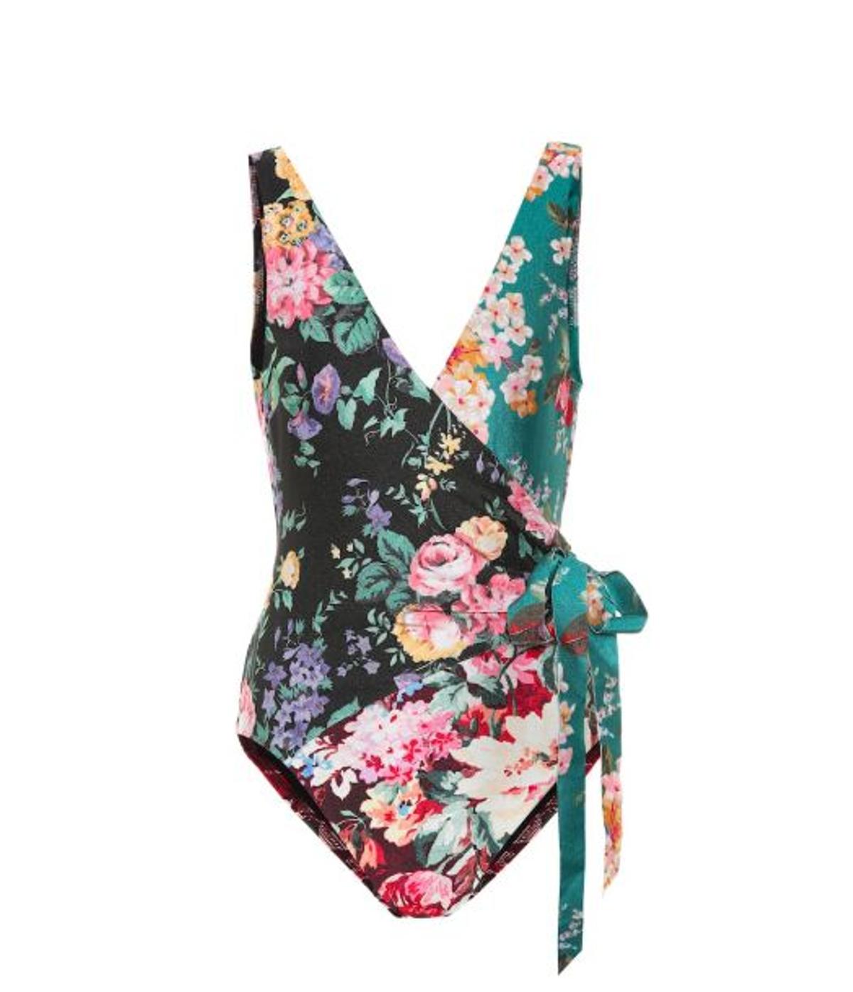 Bañador con estampado floral, de Zimmermann