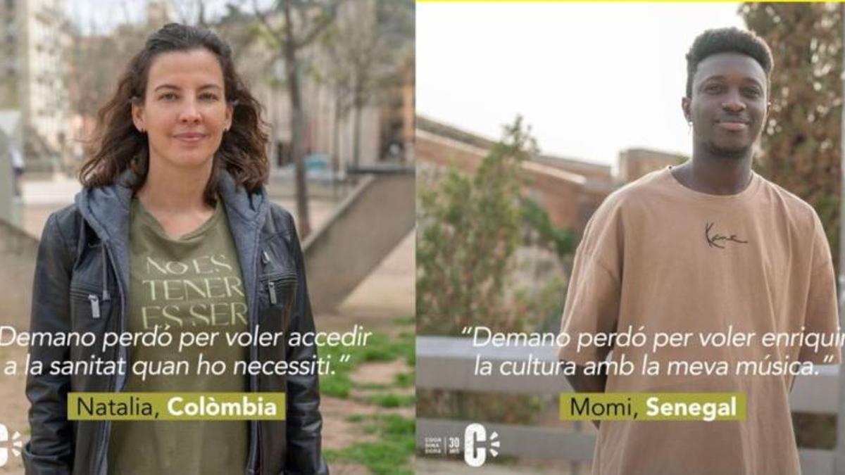 Campanya sobre el dret a  l'empadronament.