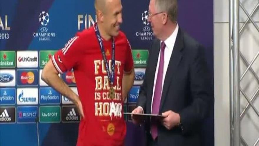 Robben, mejor jugador de la final de la Champions