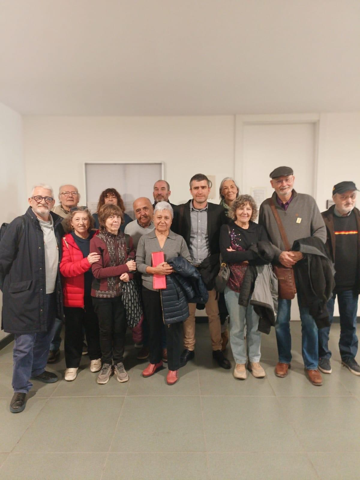 Carolina Martinez antes de su declaración en los Juzgados de Paterna