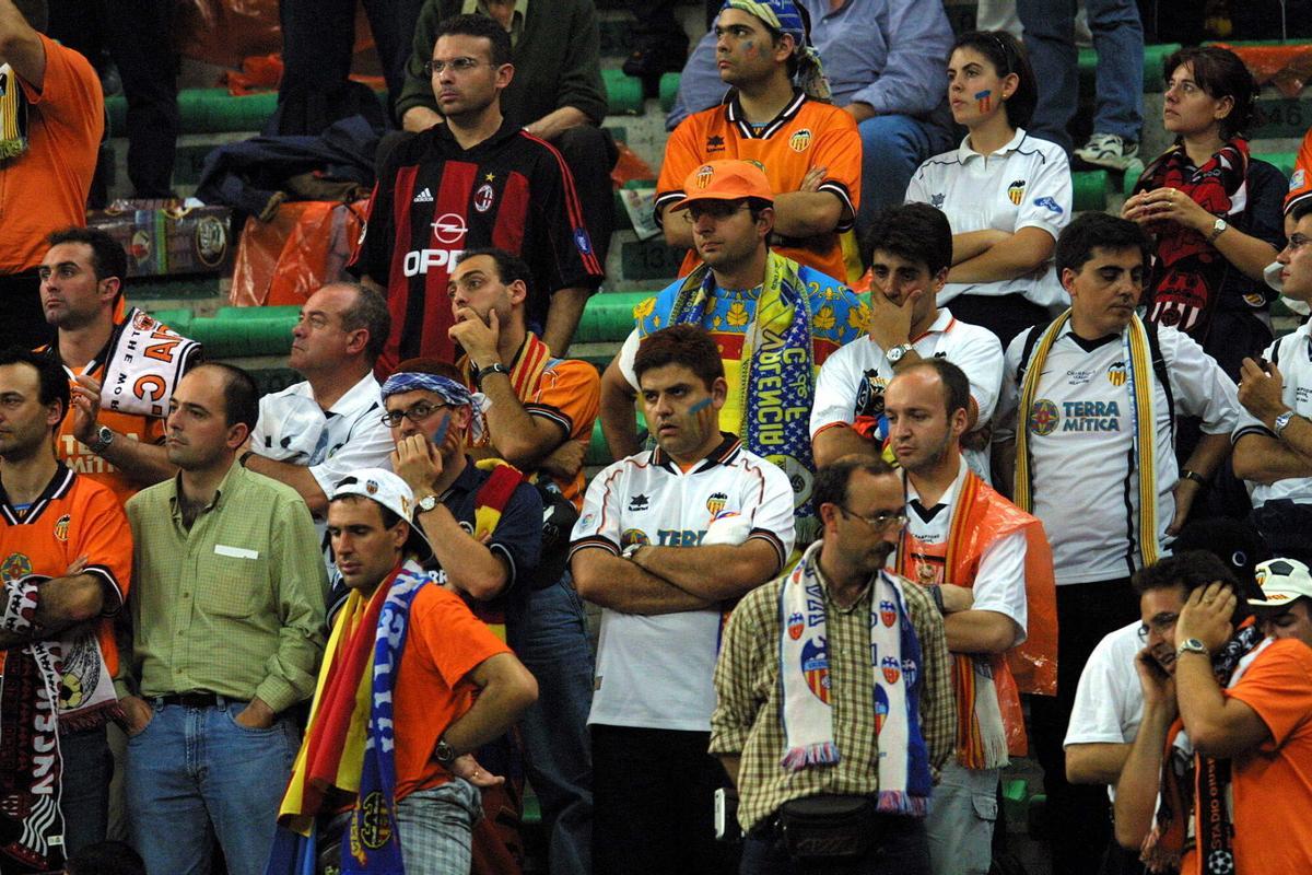 DEPORTES--MILAN--FINAL DE LA CHAMPIONS ENTRE EL VALENCIA Y EL BAYERN. Fútbol partidos final Liga Campeones, equipos VCF. Bayern Munich. Afición