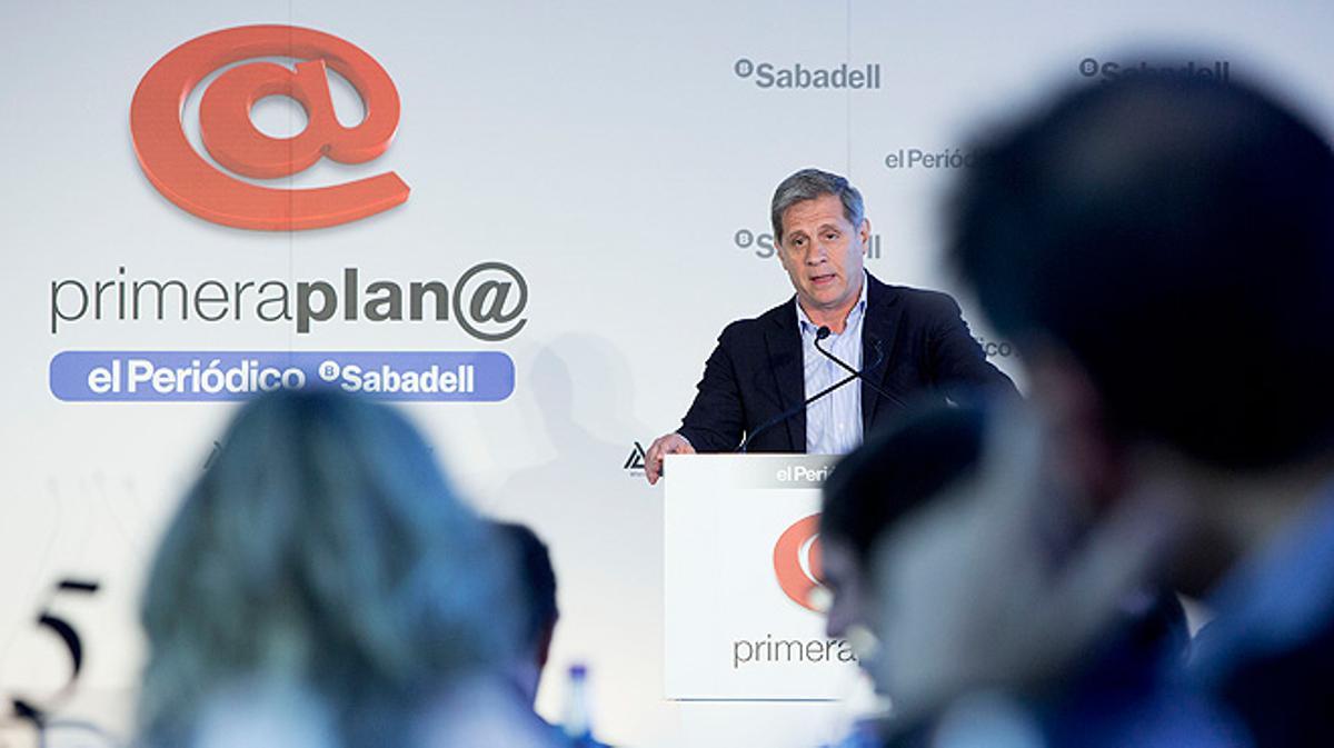 Esmorzars Primera Plana amb Alberto Fernández Díaz, candidat del PPC a l’alcaldia de Barcelona.