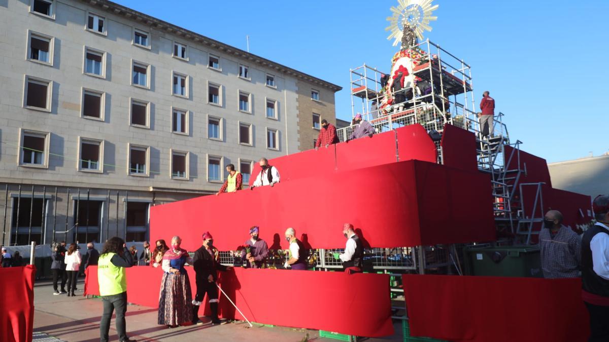 FOTOGALERÍA | La Ofrenda de Flores de estas fiestas del Pilar 2021