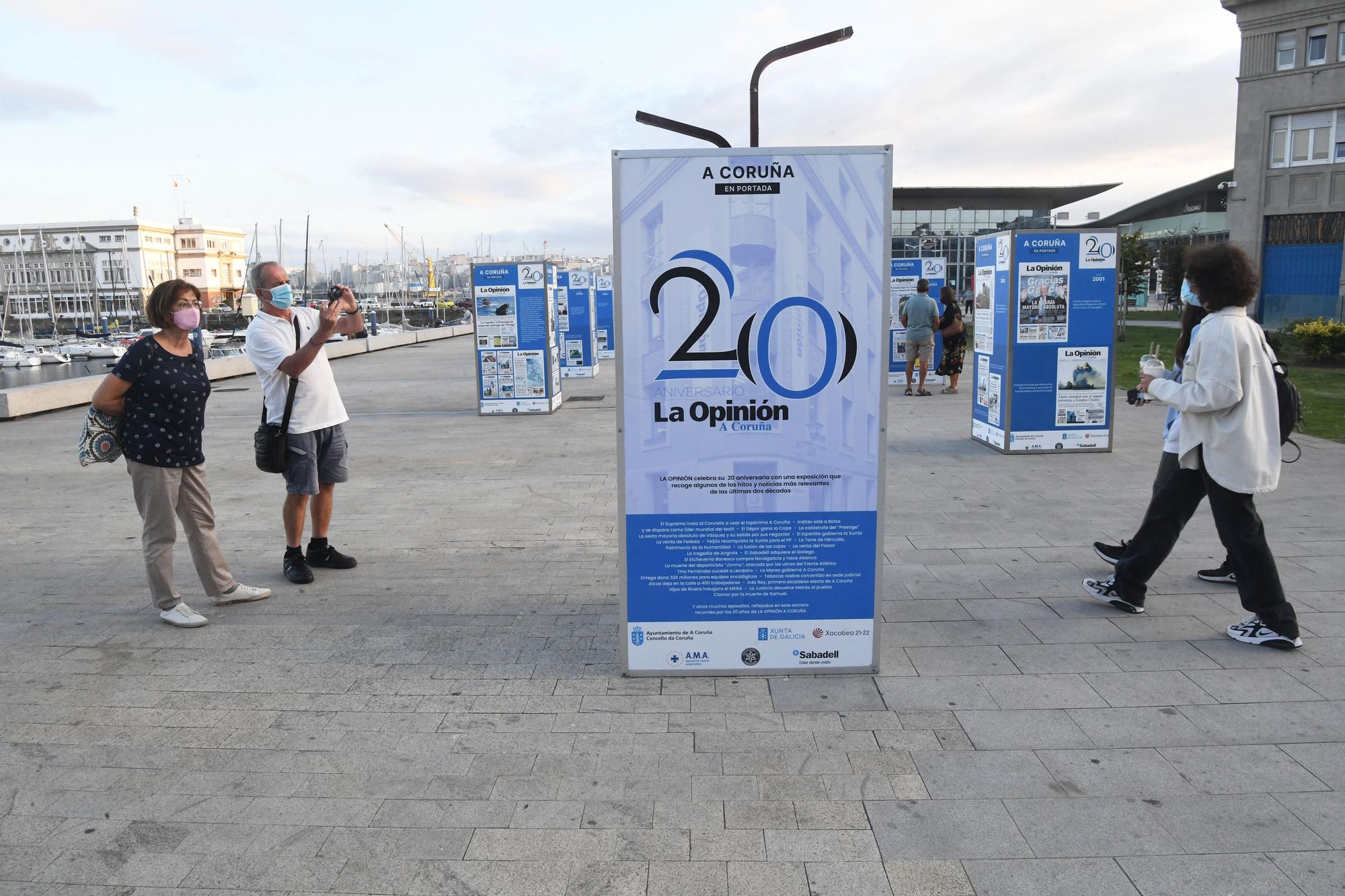 Exposición 20 Aniversario La Opinión A Coruña: La crónica del siglo XXI coruñés