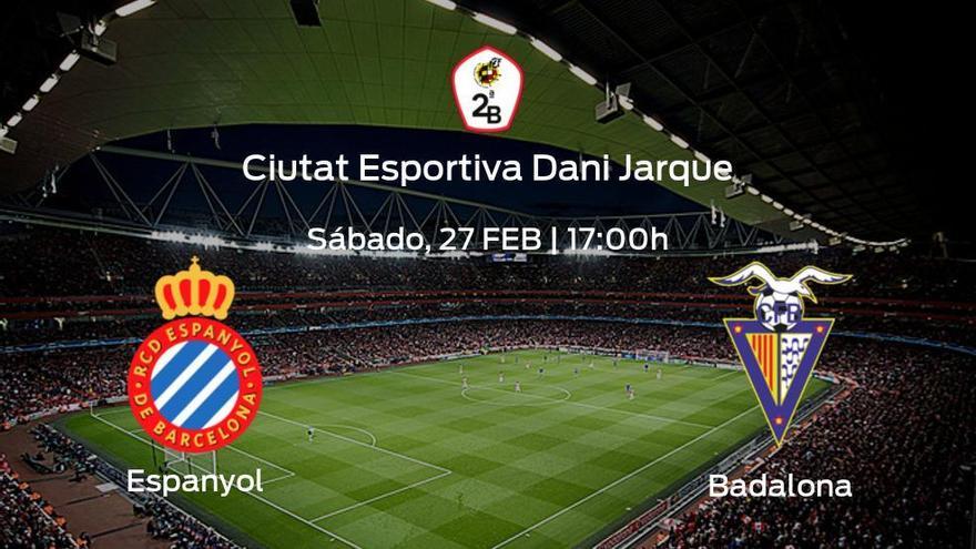 Previa del partido de la jornada 18: Espanyol B contra Badalona