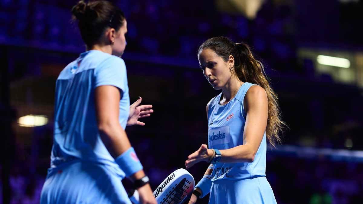 Delfi y Gemma sufrieorn mucho para lograr el pase a semis