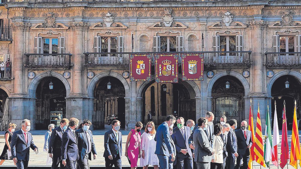 XXIV Conferencia de presidentes autonómicos el 30 de julio de 2021 en Salamanca