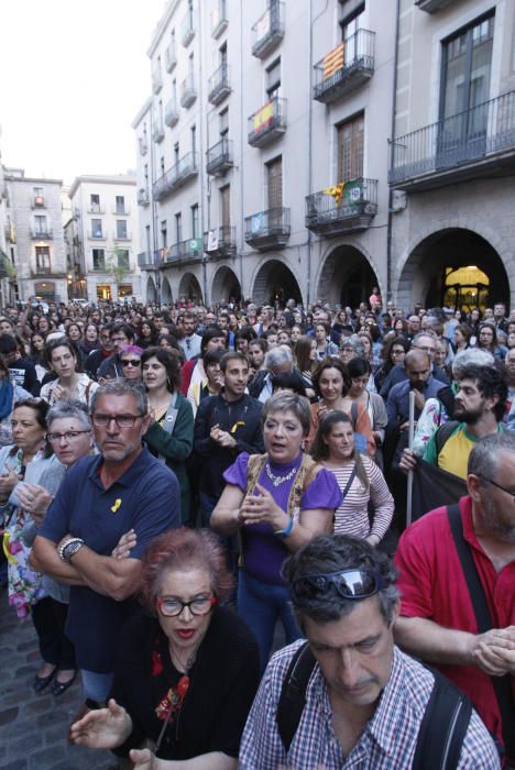 Centenars de gironins rebutgen la sentència de "La Manada"