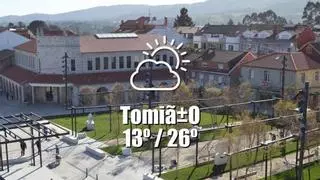 El tiempo en TomiÃ±o: previsión meteorológica para hoy, jueves 10 de septiembre