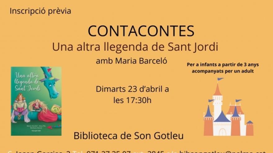 Contacontes: Una altra llegenda de Sant Jordi, a càrrec de Maria Barceló