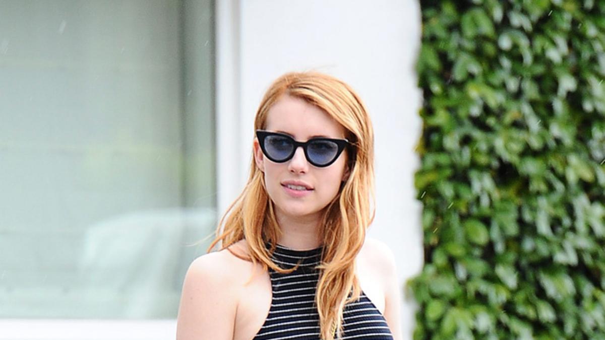 La actriz Emma Roberts