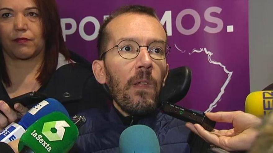 Pablo Echenique cree que en Podemos todos son &quot;imprescindibles&quot;