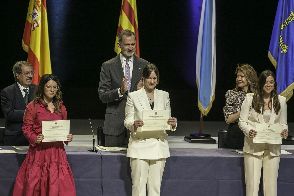 El rey Felipe VI preside en Barcelona la entrega de despachos a los nuevos jueces