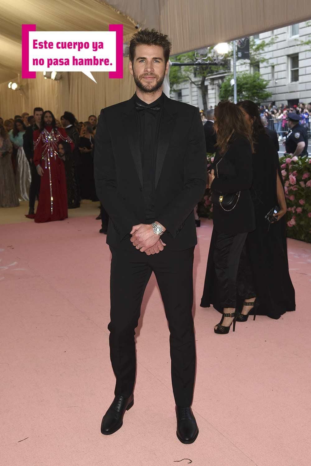 Liam Hemsworth en la gala MET