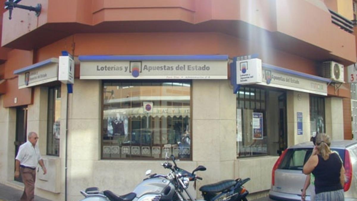 Administración Nº 4 de Telde, situada en la calle Saulo Torón.